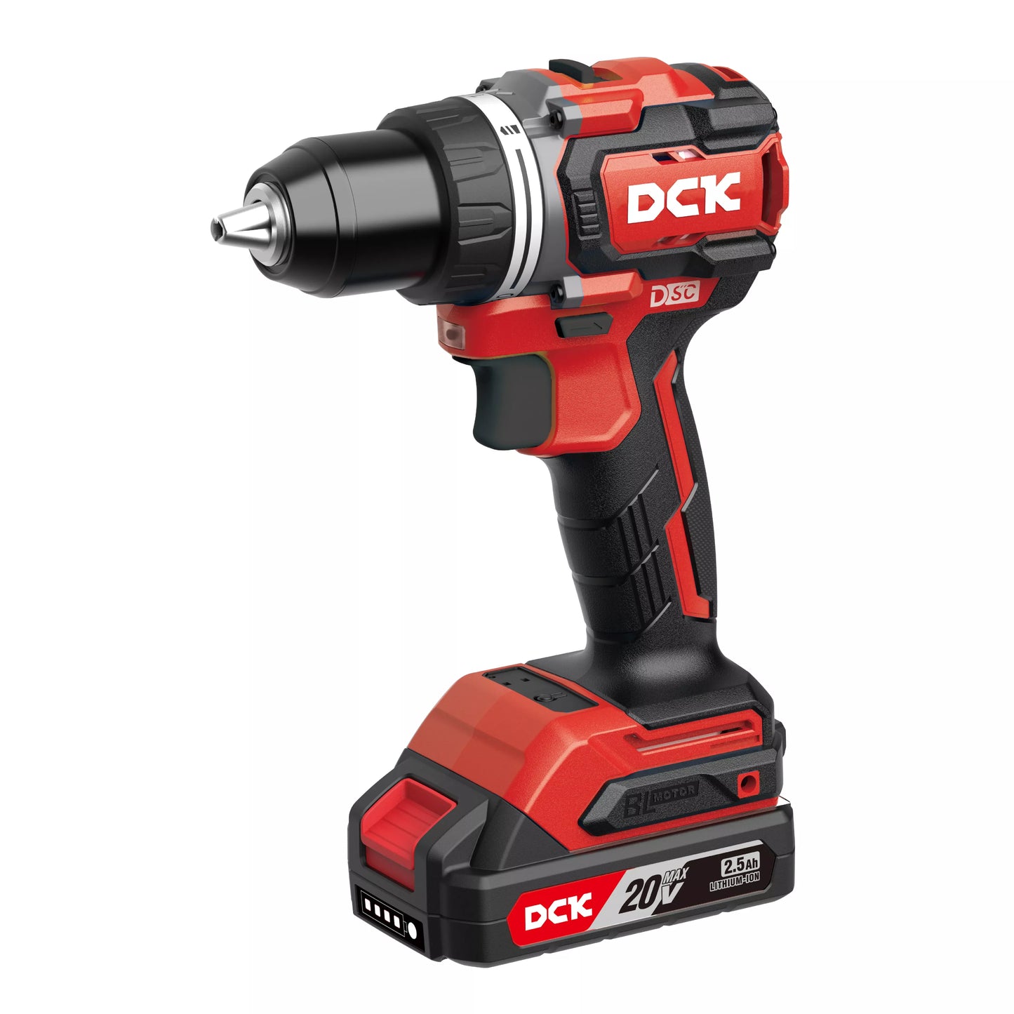 Akumuliatorinis bešepetėlinis gręžtuvas-suktuvas 20V MAX, KDJZ2090EK, DCK (2x4,0Ah akumuliatorius, įkroviklis)