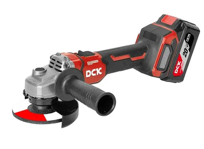 Akumuliatorinis bešepetėlinis kampinis šlifuoklis 125mm, 20V, KDSM08-125Z, DCK (be baterijos ir įkroviklio)