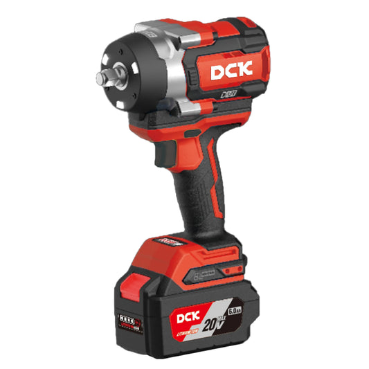 Akumuliatorinis bešepetėlinis smūginis veržliasukis 968 Nm. 1/2, 20V, KDPB968FK, DCK (2x5,0Ah akumuliatorius, įkroviklis)