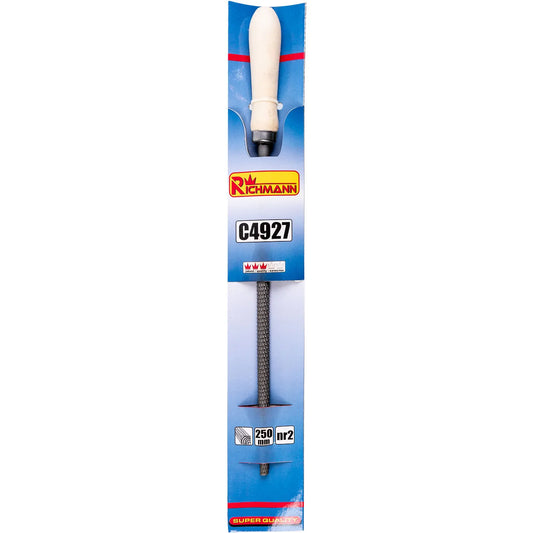 Apvali dildė medienai 250mm