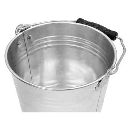 Cinkuotas metalinis kibiras, 12l