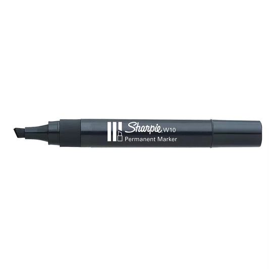 Markeris „Sharpie" juod. sp., W10 plokšč.