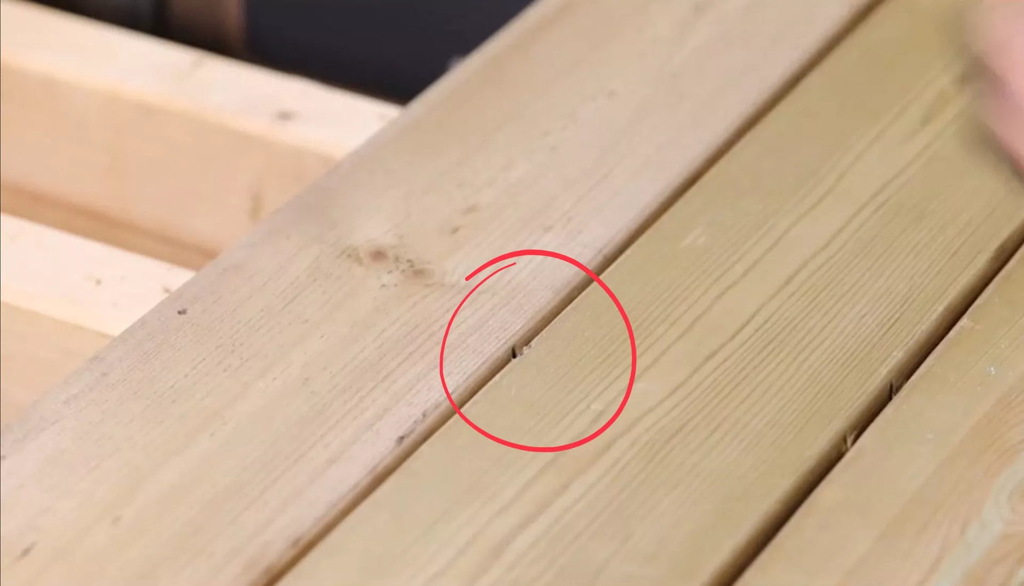 Medsraigčiai terasoms "HECO" 4,2x60 A4, 200 vnt.