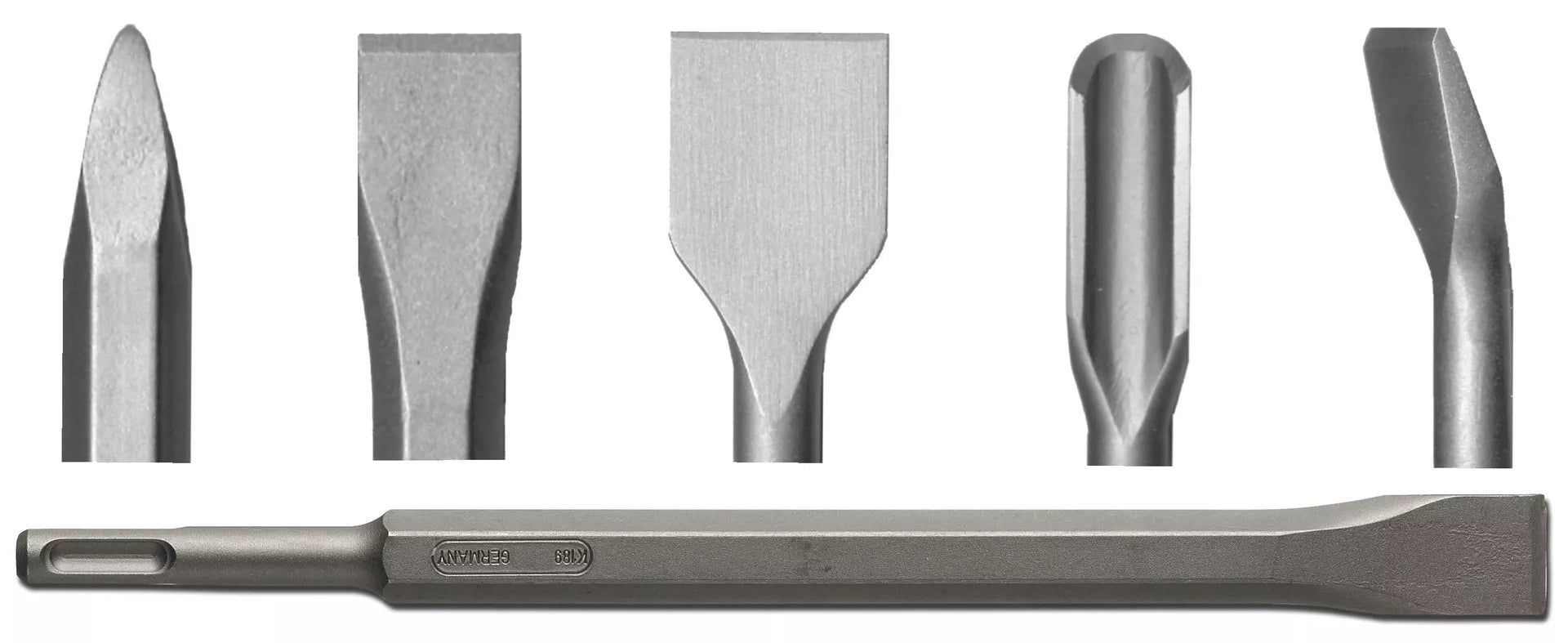 Palenktas kaltas „IRWIN" SDS+ 40 x 250 mm