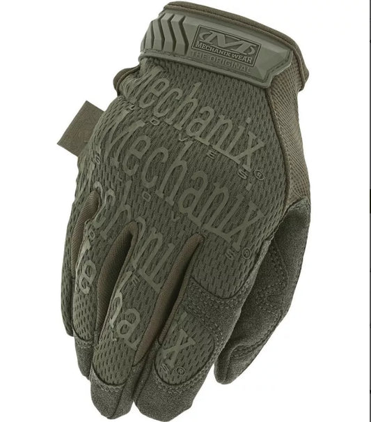 Pirštinės Mechanix The Original® Olive Drab XL dydis. Velcro, dirbtinė oda, TrekDry®
