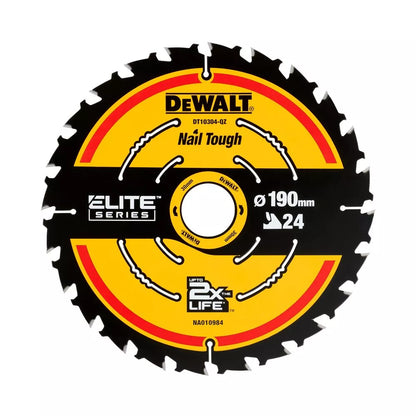 Pjov. diskas medienai DeWalt ELITE CSB 190x30mm 24T