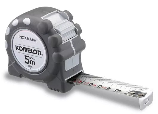 Ruletė INOX RUBBER 8 m x 25 mm