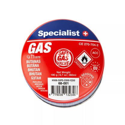 SPECIALIST+ butano dujos, 190g