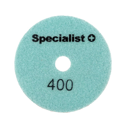 SPECIALIST+ deimant. Šlifavimo lap., 100 mm, 400P