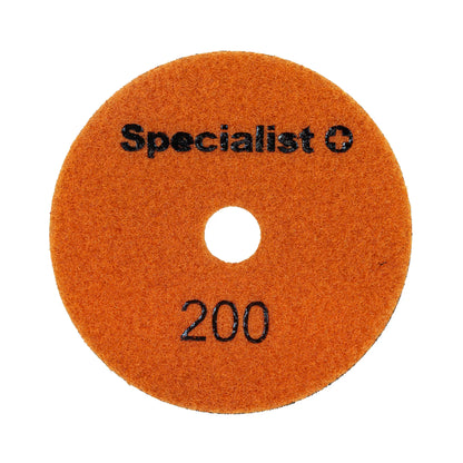 SPECIALIST+ deimant. Šlifavimo lap., universalus, 100 mm, 200P