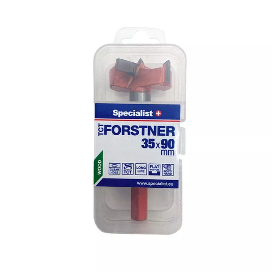 SPECIALIST+ freza FORSTNER, 35 x 90 mm