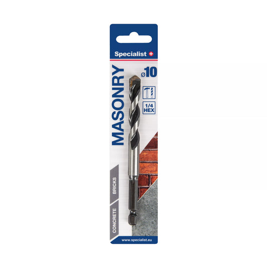 SPECIALIST+ grąžtas MASONRY, 10x60/120 mm
