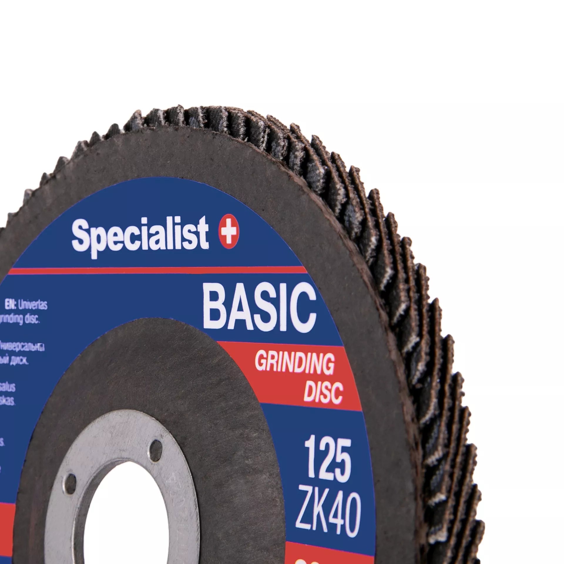 SPECIALIST+ lapelinis šlif. diskas BASIC ZK80, 125 mm