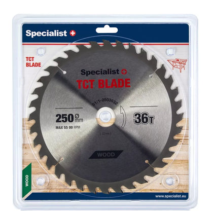 SPECIALIST+ pjovimo diskas, 250x36Tx32 mm
