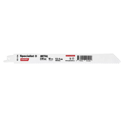 SPECIALIST+ pjūklas metalui, 230 mm, 18TPI