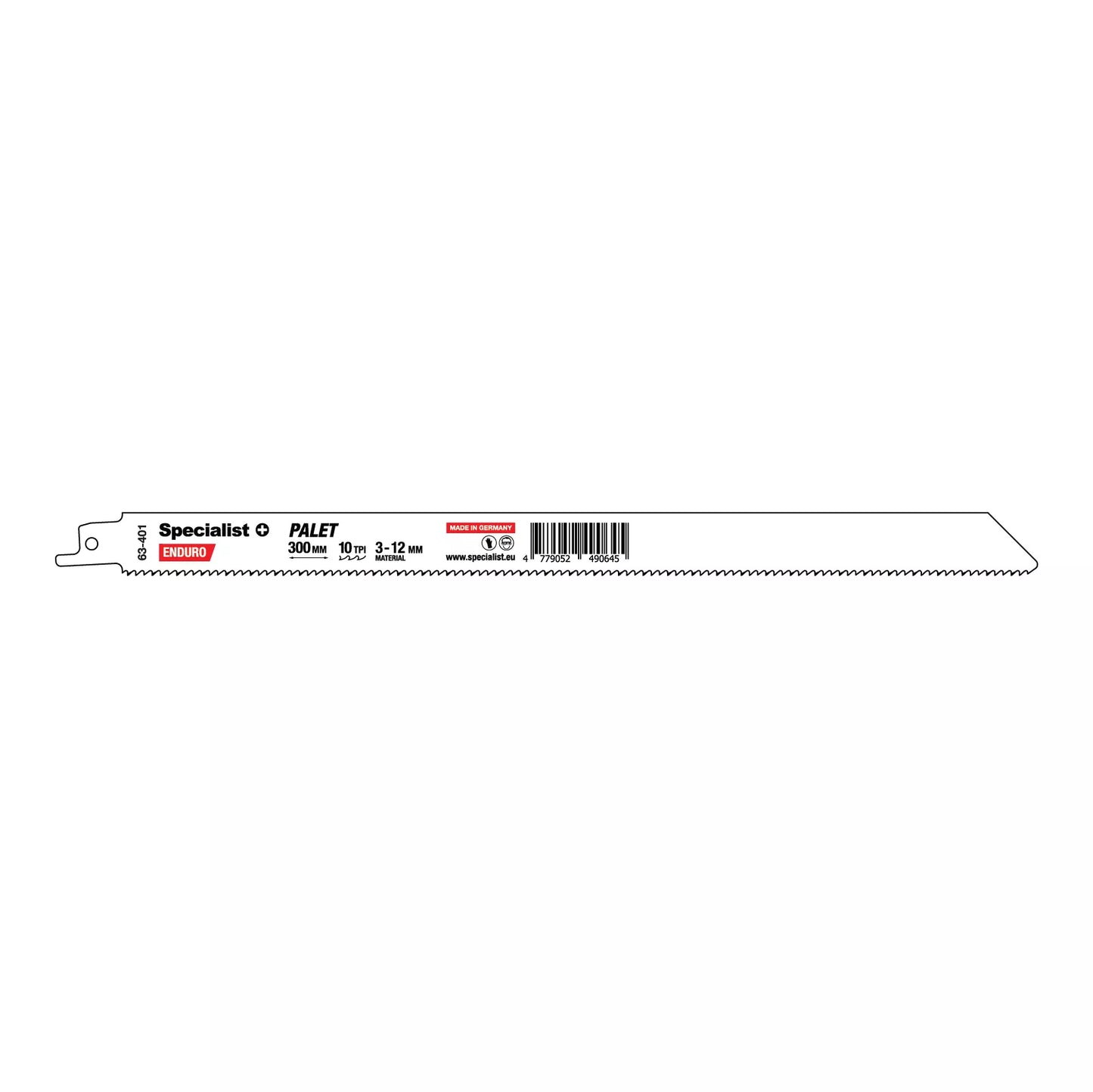 SPECIALIST+ pjūklelis paletėms, 300 mm, 10TPI