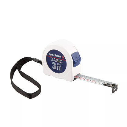 SPECIALIST+ ruletė BASIC 3 m, 16 mm