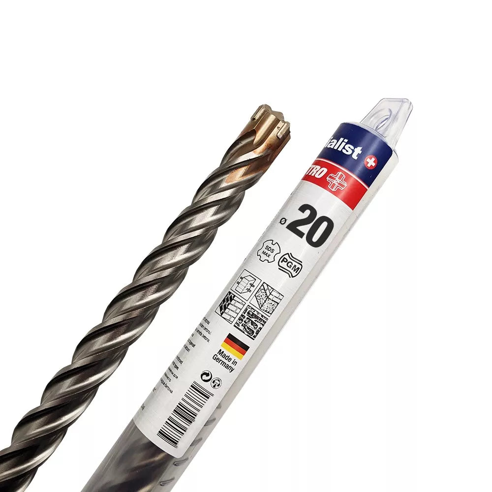 SPECIALIST+ SDS MAX grąžtas, 20x800/920
