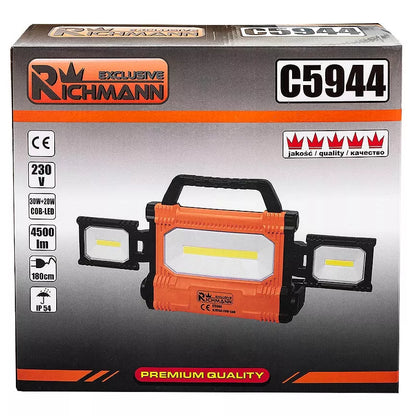 Statybinis žibintas „RICHMANN" 30W + 20W