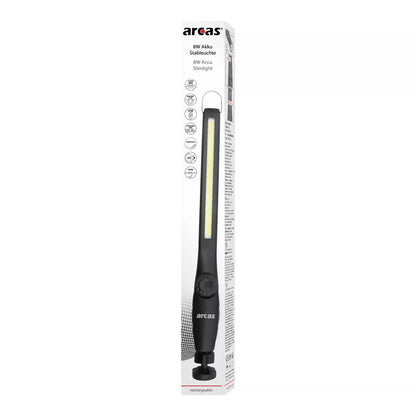 Žibintas Accu Slimlight, 8W, 18650 Li-ion, įkraunamas USB-C, CAMELION